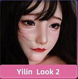 Evasdoll 149cm Dカップ YiXINYUEヘッド フルシリコン製  セクシーめがね娘