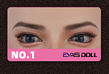 Evasdoll 149cm Dカップ YiXINYUEヘッド フルシリコン製  セクシーめがね娘