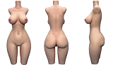 【MSシリーズ】BC DOLL ヘッド＆ボディ135cm/86cmトルソー 自由組み合わせページ アニメドール