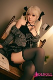 Jiusheng doll 150cm Bカップ #18 依依ヘッド フルシリコン製ラブドール ブロンドツインテールの美少女リアルドール