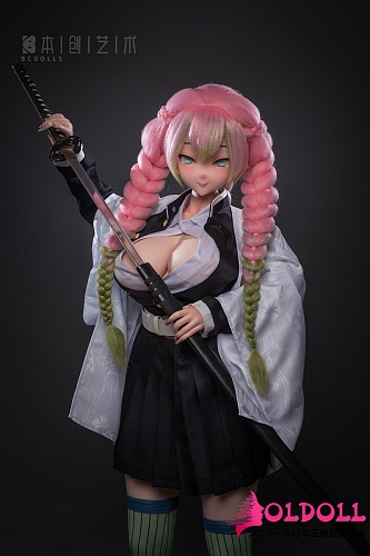 BC DOLL 155cm Jカップ ヘッド O03 Mitsuri Kanrojiのコスプレ 巨乳系セクシーフィギュア 和風テイストの隊服風コスチュームドール