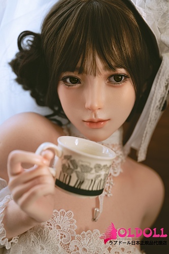 Jiusheng doll 超軽量化+リアル皮膚付き 156cm Bカップ ＃109 绾绾ヘッド 清楚で優雅な純白ドレス美少女リアルドール