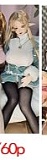 Mini Doll ミニドール  60cm（60P）#镜音（jingyin）ちゃん 二次元アニメドール ソフトビニール製ヘッド+シリコン製ボディ 巨乳女性素体 ホール付きフィギュア
