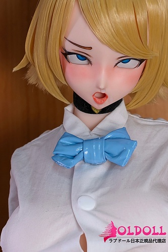 Mini Doll ミニドール  60cm（60P）#镜音（jingyin）ちゃん 二次元アニメドール ソフトビニール製ヘッド+シリコン製ボディ 巨乳女性素体 ホール付きフィギュア