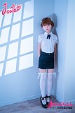 スリムボディドール 白シャツ×ショートパンツ 横アングル
