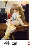 Mini Doll ミニドール  60cm（60P）#镜音（jingyin）ちゃん 二次元アニメドール ソフトビニール製ヘッド+シリコン製ボディ 巨乳女性素体 ホール付きフィギュア