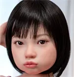 J cute 128cm バスト平AGB36 ハニー(Honey)ヘッド シリコンドール 清楚系ラブドール ピンクへそ出しトップス×ショートパンツ 貧乳ドール