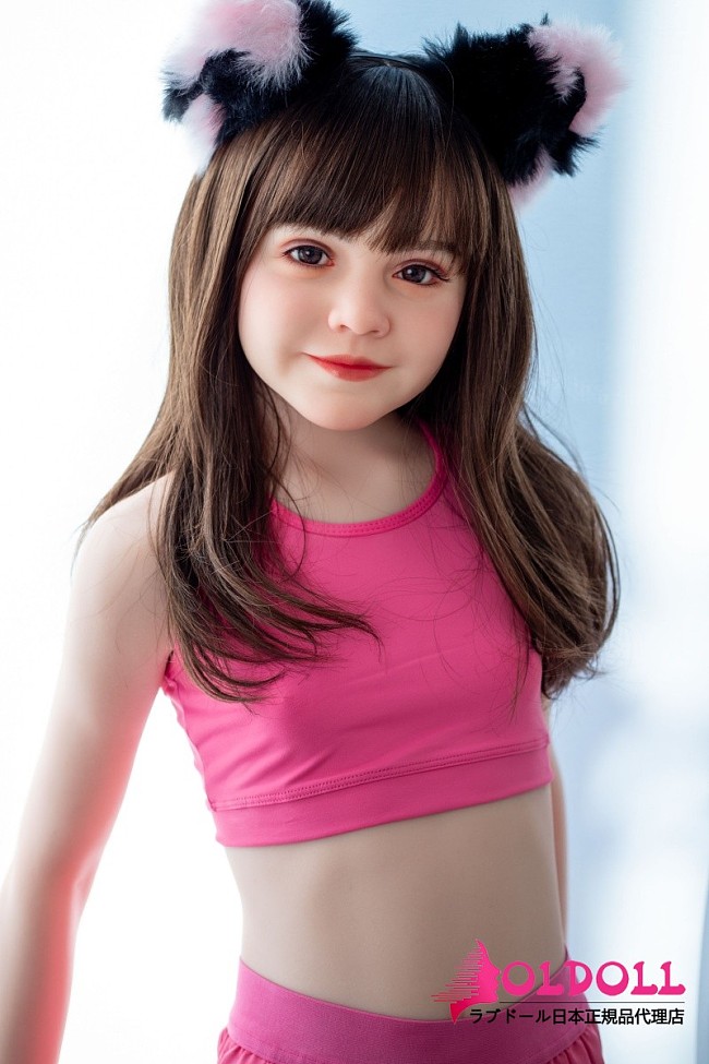 J cute 128cm バスト平 GB28（AGB36）ハニー(Honey) 硬めシリコンヘッド  ピンクコーデ美少女ドール 清楚系貧乳ドール