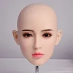 AXBDOLL 掲載画像シリコンヘッドGC01+100CM AAカップ（バスト平ら） tpeボディ ロリ系ミニドール 等身大ラブドール