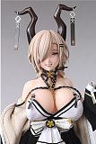 【先行予約、7月発送予定】Otaku Doll Saber 65cm 3kg Puヘッド+シリコンボディ アニメドール  悪魔角JKスタイル ミニボディモデル