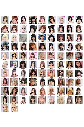 AXBDOLL ラブドールヘッドのみ 頭のみ TPE製 ボルトM16 ロリ系ヘッド 中小規格ヘッド多い