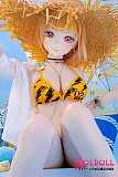 ダッチワイフ フルシリコンドール ヒョウ柄コス
