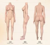 【オーペンキャンペーン 10%オフ 人気オプション無料4月24日-5月24日まで】YFDOLL ヘッドとボディ自由に組合 フルシリコン製リアルラブドール