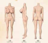 【オーペンキャンペーン 10%オフ 人気オプション無料4月24日-5月24日まで】YFDOLL ヘッドとボディ自由に組合 フルシリコン製リアルラブドール