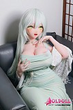 アニメドール ライトグリーンタイトワンピ全身スタイル
