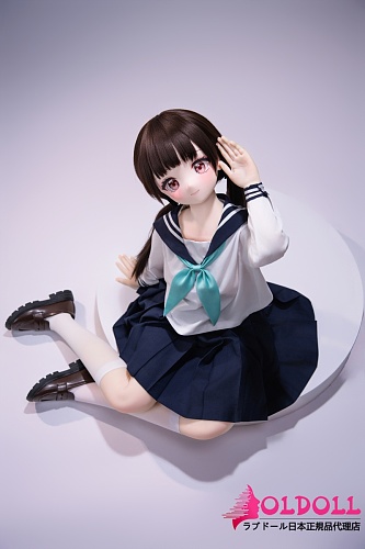 XYGO 140cm AAカップ R02ヘッド 春来美樱 シリコン頭+tpeボディ 学園風セーラー風制服アニメドール