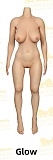 Irontechdoll 165cm Gカップ S27ヘッド フルシリコン製ラブドール ROS口開閉機能付き ホワイトファーの欧米風ドール 巨乳ラブドール