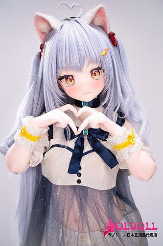 XYGO 140cm AAカップ R02ヘッド 有乃こぜに 猫耳コス 白ショートパンツ×透け紫スカート 美少女ラブドール