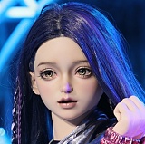 YFDOLL 156cm リアル皮膚版 巨乳Iカップ ヘッド#霜降（Shuangjiang） シリコンラブドール デコルテの開いたドレス×黒ストッキング 魔女デボラ風 美人ラブドール