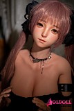 美人ラブドール デコルテの開いたドレス 黒ストッキング姿
