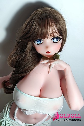 ElsaBabe アニメドール 148cm ヘッドRAD011 早川紗綾(Hayakawa Saaya) グリーンのチューブトップ 巨乳の美少女ラブドール