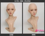 イチゴ園（Strawberry Garden） 等身大シリコンヘッド リアル製ラブドールの頭 m16ボルト採用 睫毛と眉毛植毛 ros口開閉機能選択可能 148-159cmボディに適切