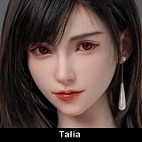 TOP-CYDOLL 168cm Fカップ Sofía-2 ヘッド 美人系リアルドール オフショルダートップス ショートウェーブヘア 巨乳ラブドール