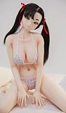 【S-TPE製】IROKEBIJIN(色気美人) 150cm Eカップ 最新ドール Misaki オーラル可能 金色ビキニ ダークブラウン肌 巨乳ラブドール アニメドール