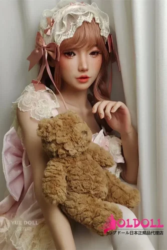 YUEdoll リアル皮膚 150cm Cカップ 甜甜（tiantian）ヘッド シリコン製リアル人形 アジア美人ラブドール
