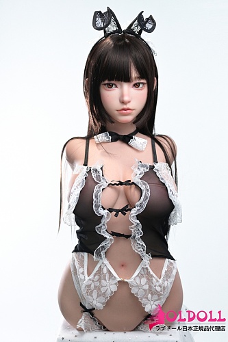 FUDOLL  上半身トルソー 80cm Eカップ J051白桃（baitao）ヘッド ros口開閉機能付き コンパクトなトルソー型ラブドール