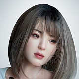 【21号】人造人(RZRDOLL) AP03 艾莎(Aisha/Elsa)ヘッド APプレミアムメイク 164cm Eカップ 超リアルラブドール オレンジチェックジャケット×白タンクトップの欧米風ドール