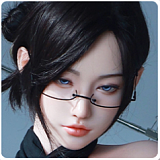 LACE DOLL 168cm Dカップ  青棘（qingji）メイク② シリコン製ラブドール レッド×ホワイトのセーラー風服コスプレリアルドール