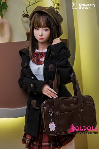 イチゴ園（Strawberry Garden） 149cm Bカップ 白桃baitaoヘッド フルシリコンドール 学園風スタイルのJK風ドール 清楚系ドール 可愛いドール 制服コスプレドール