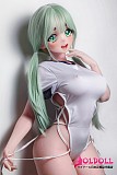 かわいいドール ツインテール 正面ビュー
