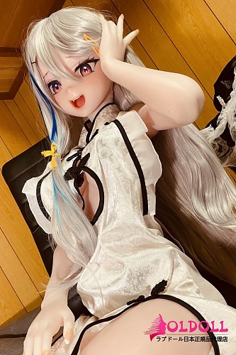 ElsaBabe アニメドール 144cm RAD046 相原香耶 Aihara Kaya ボディ材質選択可能 美少女ラブドール グレーヘア×着せ替えコーデ 多彩スタイル