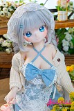 アニメドール ブルーヘア ロングドレススタイル
