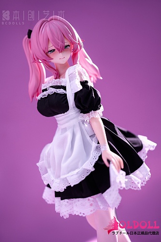 BC DOLL 63cm ヘッドF06Mina ミナ シリコンボディ+PUヘッド メイド制服アニメドール セクシーフィギュア