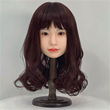 J cute シームレスドール 153cm Bカップ+AGE01咲良(さくら)ヘッド 清楚系ラブドール ブルータンクトップ×デニムショートパンツの美少女ドール
