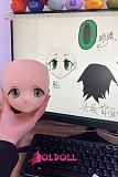 guavadoll（グアバ）番石榴 ヘッド単体 ご指定のキャラクターをカストマイズ可能 ビニール素材 等身大1：1 ジョイントM16 他社と交換可能 138-150ＣＭのボディに適用 ナチュラル肌色