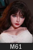 MD DOLL 159cm Aカップ M64 Fayeヘッド フルシリコン製リアルラブドール 知的なメガネ娘