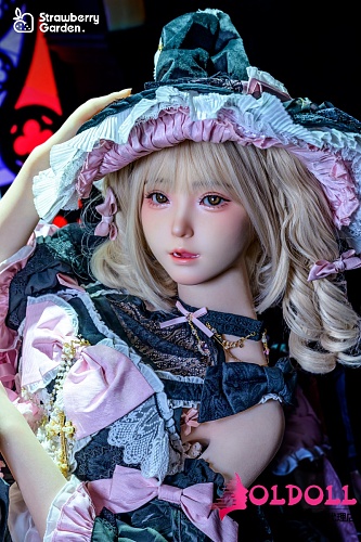 イチゴ園（Strawberry Garden） 159cm Cカップ 萌奈mengnai-メイク②ヘッド シリコンリアルドール 幻想的なゴシック魔女スタイルリアルドール