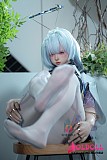 コスプレドールのフェイスクローズアップ
