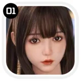 SHEDOLL 熙熙ヘッド 150cm Bカップ 宣伝写真はフルシリコン製  等身大ラブドール 白髪アニメスタイルのコスプレモデル 白ストッキング仕様