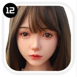SHEDOLL 熙熙ヘッド 150cm Bカップ 宣伝写真はフルシリコン製  等身大ラブドール 白髪アニメスタイルのコスプレモデル 白ストッキング仕様