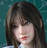 蛍火日記 153cm Aカップ MAXリアル皮膚版 小里森(xiaolisen)ヘッドメイク④ 高級シリコンドール 人気なキャラクターコスプレドール JK制服ラブドール