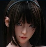 蛍火日記 153cm Aカップ MAXリアル皮膚版 小里森(xiaolisen)ヘッドメイク④ 高級シリコンドール 人気なキャラクターコスプレドール JK制服ラブドール