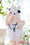 アニメ調フェイスが特徴のシリコンヘッドドール
