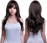 イチゴ園（Strawberry Garden） 149cm Bカップ 萌果mengguo-メイク①ヘッド フルシリコンドール ちびゾンビのコスプレドール 道士風衣装ラブドール