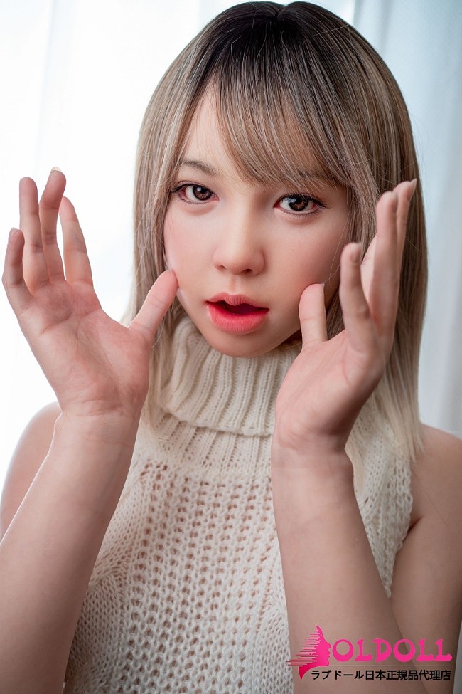 J cute シームレスドール 153cm Bカップ+AGE02結月（ゆずき）ヘッド ROS口開閉機付き  ノースリーブハイネックセーターの貧乳清楚系ラブドール