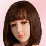Art-doll 最新作160cm Aカップ 天使萌ヘッド 軽量化シリコン 清楚系ラブドール 露肩トップス×黒ロングスカート 屋外ティータイム美人ドール